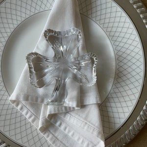 Waterford Crystal Collectible 3 Leaf Clover, Shamrock, Sculpture/Figur…